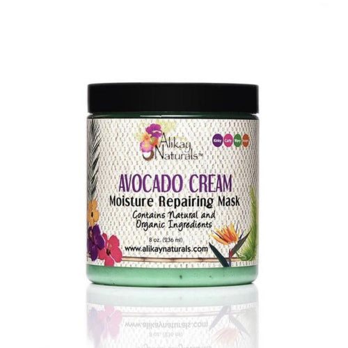 Avocado cream moisture repairing mask Alikay Naturals