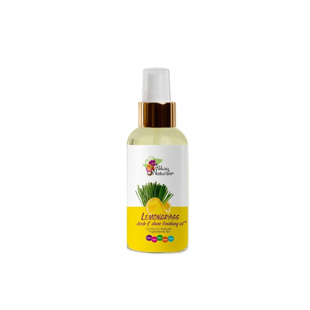 Alikay naturals Lemongrass Sleek and Shine Finishing Oil