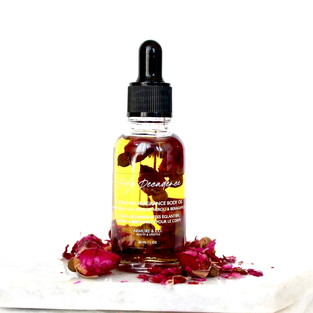 Body decadence body oil