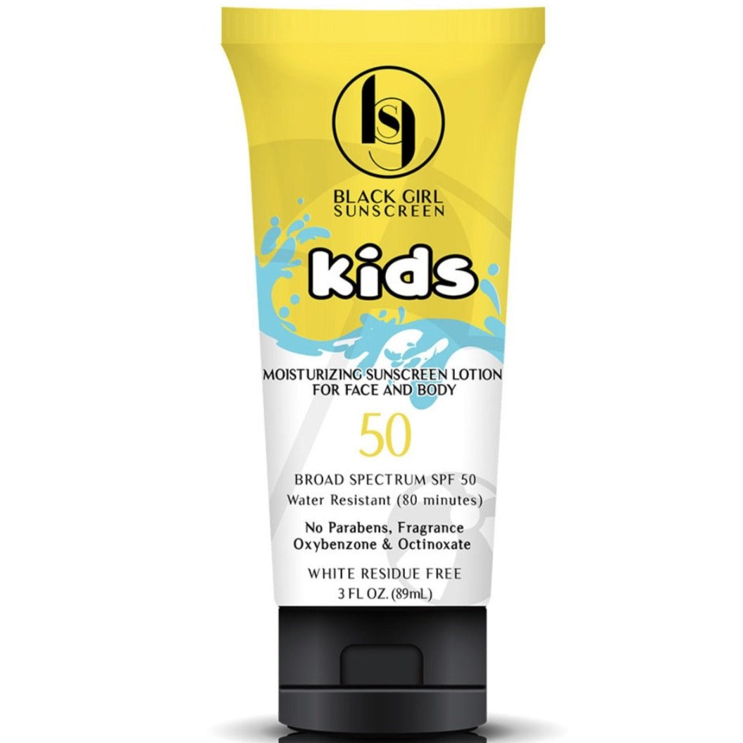 Black girl sunscreen kids